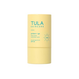 TULA SKINCARE Protect + Go Dewy Glow Sunscreen Stick SPF 50 - 0.5oz - Ulta Beauty - 1 of 4