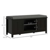 Resenkos Storage Ottoman Bench,Modern Shoe Storage Bench with Cushion, 2 Sliding Doors,Holds 10 Pairs, Black - 4 of 4