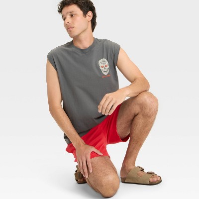 Men's Stone Cold Graphic Muscle Tank Shirt - Original Use™ Gray