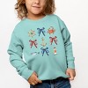 The Juniper Shop Coquette Nautical Collage Toddler Sweatshirt - 3 of 4