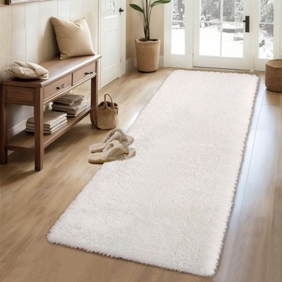 Plush Fuzzy Rugs Ultra Soft Fluffy Furry Rugs Non Slip Non Shedding Area Rug Indoor Carpet Nursery Rugs for Kids Room Bedroom Home Decor