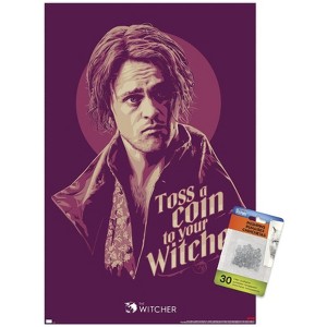 Trends International Netflix The Witcher Season 2 - Toss a Coin Unframed Wall Poster Prints - 1 of 4