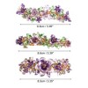 Unique Bargains Women's Rhinestones Hair Clips Accessories Hair Barrettes 3 Pcs - 4 of 4