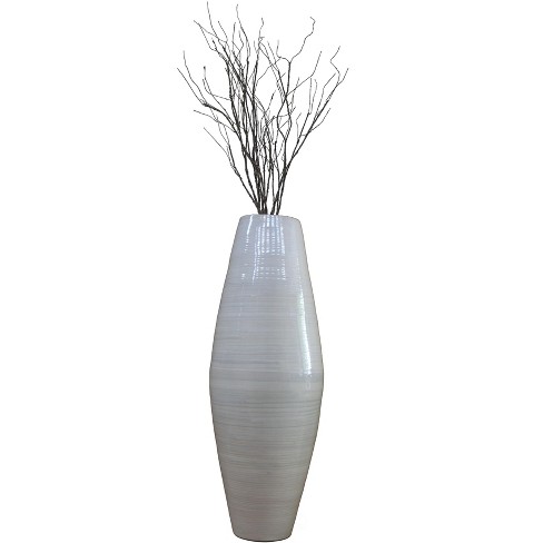 Uniquewise Modern Tall Bamboo Floor Vase QI003243
