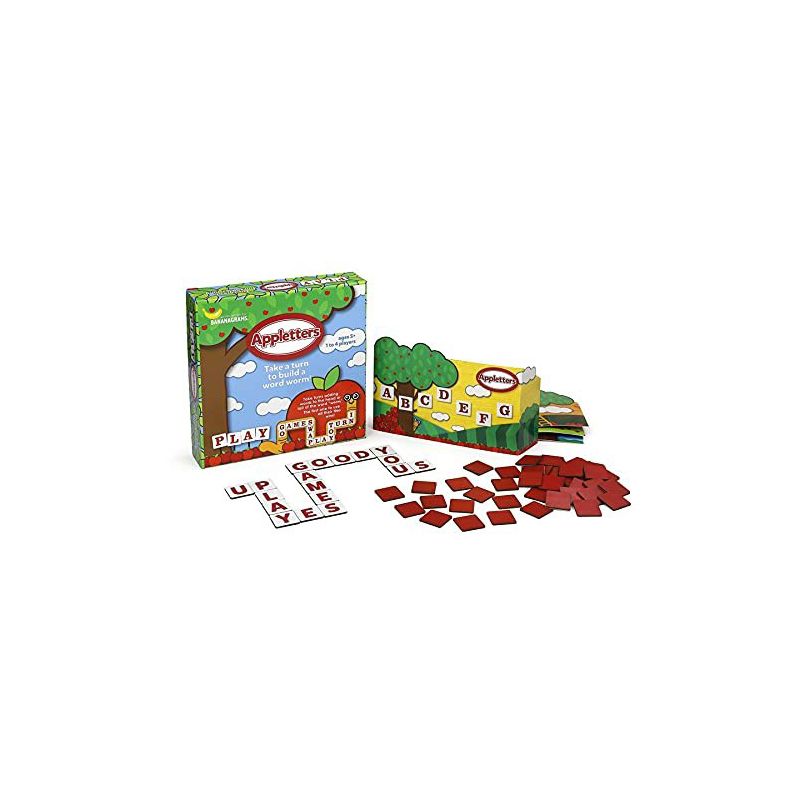 Appletters: Race to Build A Word Worm in This Board Game for Kids, 1 of 8