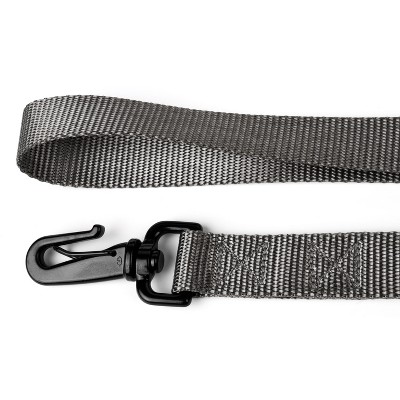 DDOXX Nylon Dog Leash, 3-Way Adjustable, 6.6 Ft