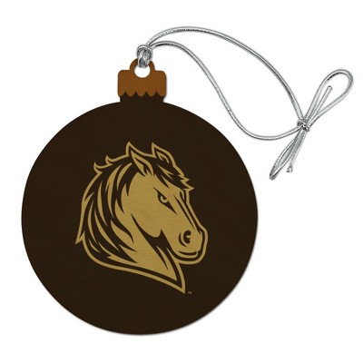 Southwest Minnesota State University Primary Logo Wood Christmas Tree Holiday Ornament