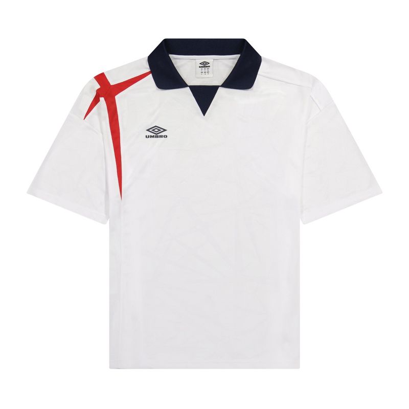 Umbro Men's Boxy Football Shirt - White, S