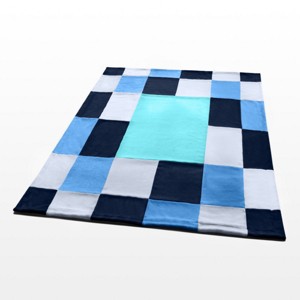 Slickblue Plaid Coral Fleece Throw Blanket, 59"x78.7", Cozy & Machine Washable, Perfect for Sofa & Chair, 6 Color Options - 1 of 3