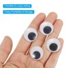 Unique Bargains Self-Adhesive Mini Plastic Craft Wiggle Eyes 500 Pcs - 4 of 4