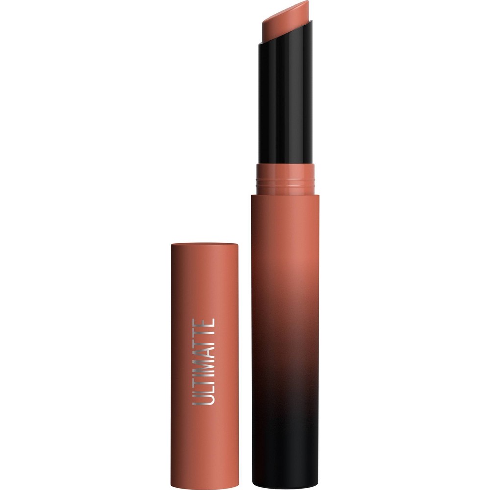 Photos - Other Cosmetics Maybelline MaybellineColor Sensational Ultimatte Slim Lipstick - 799 More Taupe - 0.0 
