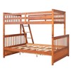 YOOCOZZ Twin-over-Full Bunk Bed with Ladders and 2 Storage Drawers - 3 of 4
