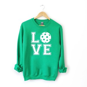 Simply Sage Market Women's Graphic Sweatshirt Pickleball Love - 1 of 3