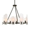 Uttermost Ellipse 10 Light Dark Bronze Chandelier - 4 of 4