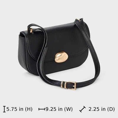 A New Day Flap Crossbody Bag - A New Day™ Black — фото 6