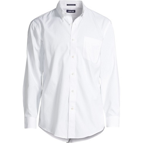 Large Button Pinpoint Non-Iron Shirt