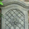Sunnydaze 31"H Solar-Powered Polystone Rosette Leaf Outdoor Wall-Mount Fountain, French Limestone Finish - image 4 of 4