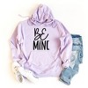 Simply Sage Market Women's Graphic Hoodie Be Mine Words - 3 of 4