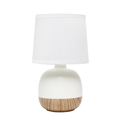 Petite Mid-Century Table Lamp Cream - Simple Designs