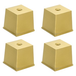 Unique Bargains Furniture Modern Durable Scratch Resistant Furniture Leg Cover Square - 1 of 4