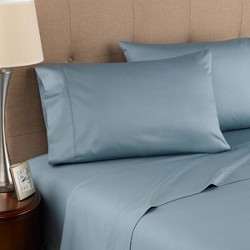 300 Thread Count Organic Cotton Brushed Percale Sheet Set - Purity Home ...