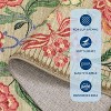 coucheta Multi-size Washable Soft Floral Area Rugs for Living Room, Non Slip Botanical Non Shedding Stain Resistant Carpet, for Bedroom, Dining Room - 3 of 4