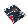 NFL Houston Texans Stripes Beach Towel 30x60 Inches - 3 of 4