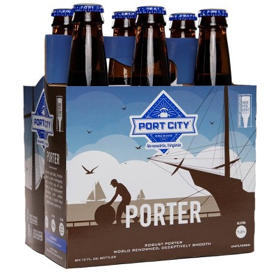 Port City Porter Beer - 6pk/12 fl oz Bottles