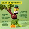 MegaFood Blood Builder - Iron Supplement To Increase Iron Levels w/o Side Effects - for Women w/ Vitamin C, Vitamin B12 & Folic Acid, Vegan, 90 Tabs. - 3 of 4
