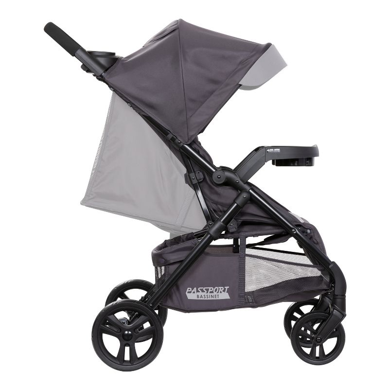 Baby Trend Passport Carriage Stroller - Silver Sky, 4 of 19