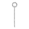 Black Bow Jewelry Sterling Silver, Athletic Collection, Large Polished Number 23 Pendant - 2 of 4