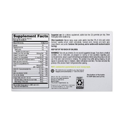 Prenatal Multivitamin Gummies - Fruit Flavors - 90ct - up & up™, 3 of 5