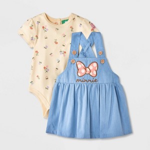 mini mouse dress for baby Toddler Girls'  Disney Minnie Mouse Tulle Dress by Gap Black Size 6-12 M