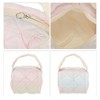 Unique Bargains Women's Durable Makeup Bag Pink Blue Yellow 1 Pc - 3 of 3