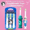 Toothbrush Toys Replacement Kids Toothbrush Heads, Extra soft Bristles, Manual Kids Toothbrush, Fun & Replaceable - 3PK - 2 of 4