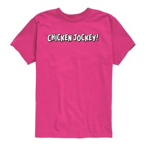 Boys' - Instant Message - Chicken Jockey Gamer Short Sleeve Graphic T-Shirt - 1 of 4