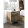Signature Design by Ashley Zadilyn Two Drawer Night Stand with Wireless Charging, Brown - 2 of 4