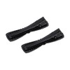 Unique Bargains Fashion Wavy Rectangle Hair Clips Hairdo Clip 1 Pair - 4 of 4
