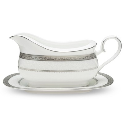 Noritake Odessa Gravy Boat with Tray