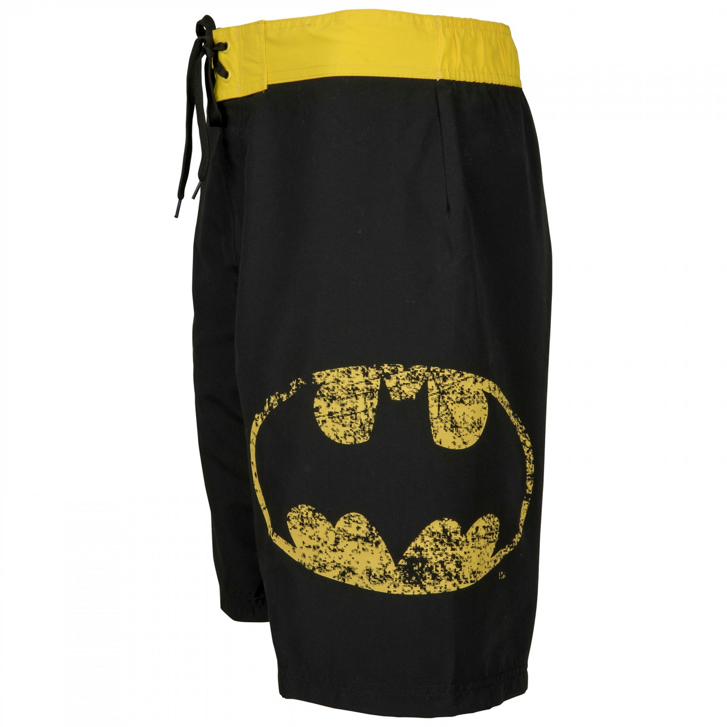 Мужские шорты Batman Symbol Heather Black Board Shorts - XLarge (40-42), цвет: Меланжевый чёрный — фото 4