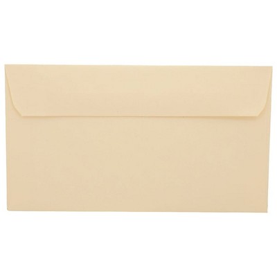 JAM Paper #6 3/4 Commercial Colored Envelopes 3.625 x 6.5 Ivory 357612640B