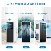 Portable Air Conditioner, 8,000 BTU Cools up to 350 Sq. Ft., LED Touch Panel - 4 of 4