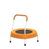Okak 28Inch Kids Trampoline, Mini Trampoline with Foam-Covered Handle and Thick Spring Cover, Toddler Trampolines for Indoor and Outdoor Use - 2 of 4