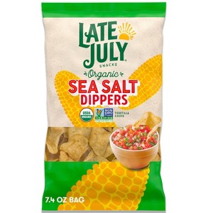 Late July Organic Sea Salt Dippers 7.4oz - 1 of 4