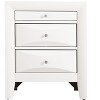 NicBex Elegant Nightstand With 3 Drawers Wooden Bedside Table End Table for Bedroom, Living Room - 2 of 4