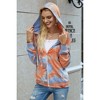 I AM A FASHION JUNKY Tie Dye Full Zip Drawstring Hoodie - 4 of 4