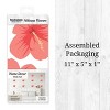 Tropical Flowers (Hibiscus) Kids' Wall Decor - Decalcomania: Flower Wall Decals, Bedroom Decorations, Self-Adhesive, 24 Pieces - 2 of 4