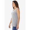 Woman Within Plus Size Perfect Scoopneck Tank - 4 of 4