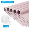 Unique Bargains Waterproof DIY Crafts Packaging Gift Wrap with Ribbon 1 Set - 3 of 4