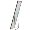 Full-length Mirror, 65"x23" Wood Frame Dressing Mirror, Bedroom Porch Decorative Mirror, Floor Standing Mirror With Bracket For Bedroom - 3 of 4